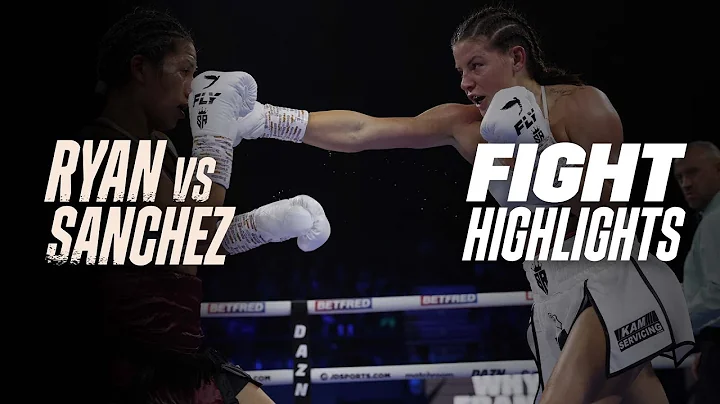 FIGHT HIGHLIGHTS | Sandy Ryan DELIVERS against Ana...