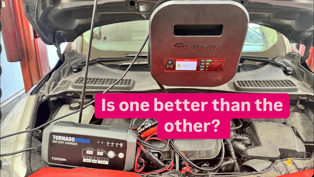 Обзор зарядного устройства Snap On & Topdon: плюсы и минусы