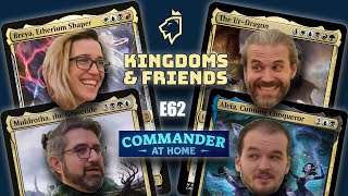 @commanderathome & ​​⁠KingdomsTV | Breya v Ur-Dragon v Alela v Muldrotha | Commander Game