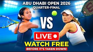 Alex Eala vs E. Alexandrova LIVE 🔴Abu Dhabi Open 2026 — Watch FREE Before It’s Taken Down! screenshot 5