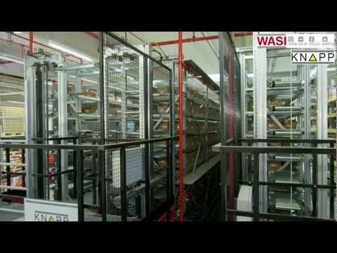 Hochdynamisches Shuttle-System bei WASI - das OSR Shuttle von KNAPP