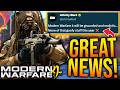 GREAT NEWS For MODERN WARFARE 4…