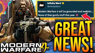 MODERN WARFARE 4 Just Got Some GREAT NEWS…