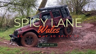 Spicy lane | uk offroading  4x4 how spicy can it be?…….