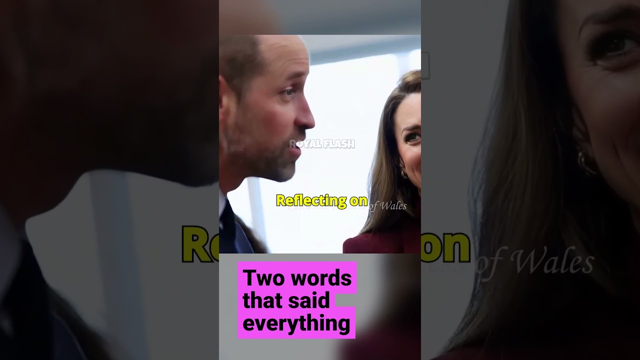 Catherine and William’s Quiet Hospital Moment 