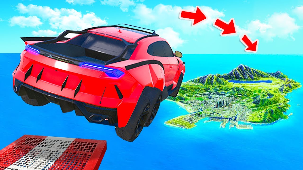 LÄNGSTER OP URUS SPRINGT ÜBER DIE GANZE KARTE in GTA 5!