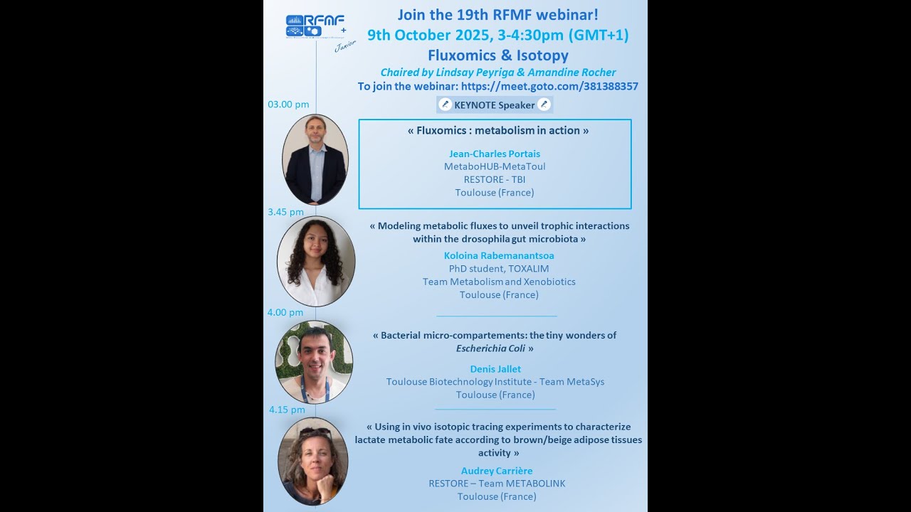 Fluxomic & Isototpy - 19th RFMF Webinar - October 2025 - YouTube