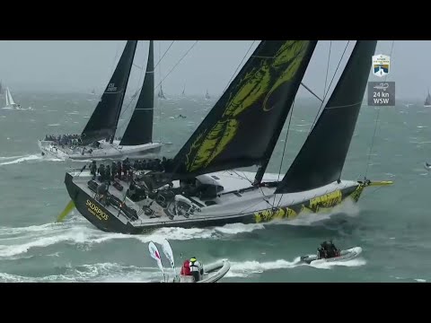 Sailing WoW ROLEX Fastnet Start-Day 1 Highlights Report #1 Thomson, Bekking, Cammas, Caudrelier more