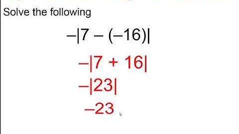 Lesson 1   Addition & Subtraction with Signed Numbers & Beginner Evaluation