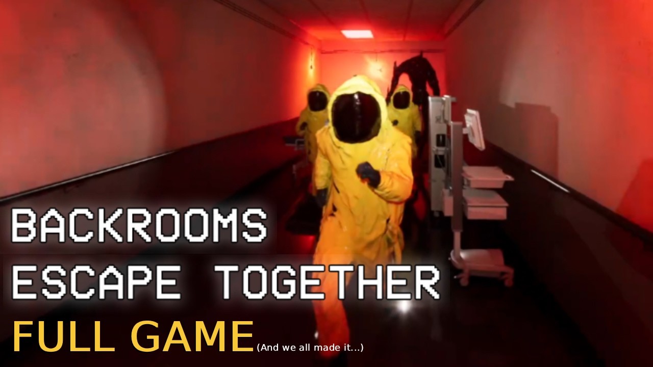 6 IDIOTS SURVIVE BACKROOMS: ESCAPE TOGETHER