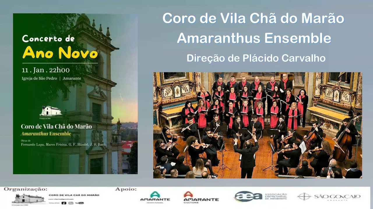 Concerto CORO De VILA CH Do MAR O E AMARANTHUS ENSEMBLE Igreja S concerto-coro-de-vila-ch-do-mar-o-e-amaranthus-ensemble-igreja-s