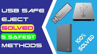how to solve problem ejecting usb mass storage device , usb attached scsi (uas) mass storage device