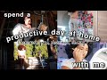 Spend a Productive Day at Home w Me | Photoshoot, GRWM, Cleaning, etc. | DAVINE RILEY