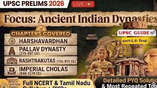 Complete Ancient History for UPSC in One Shot |NCERT + T.N Book Summary &amp; PYQs | UPSC Prelims 2026