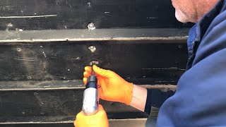 Jon Boat Rivet Repair