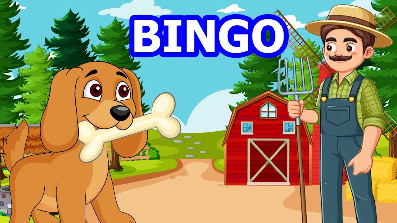 Bingo | Kids & Nursery Rhymes | Sing Along Song | Animated - YouTube