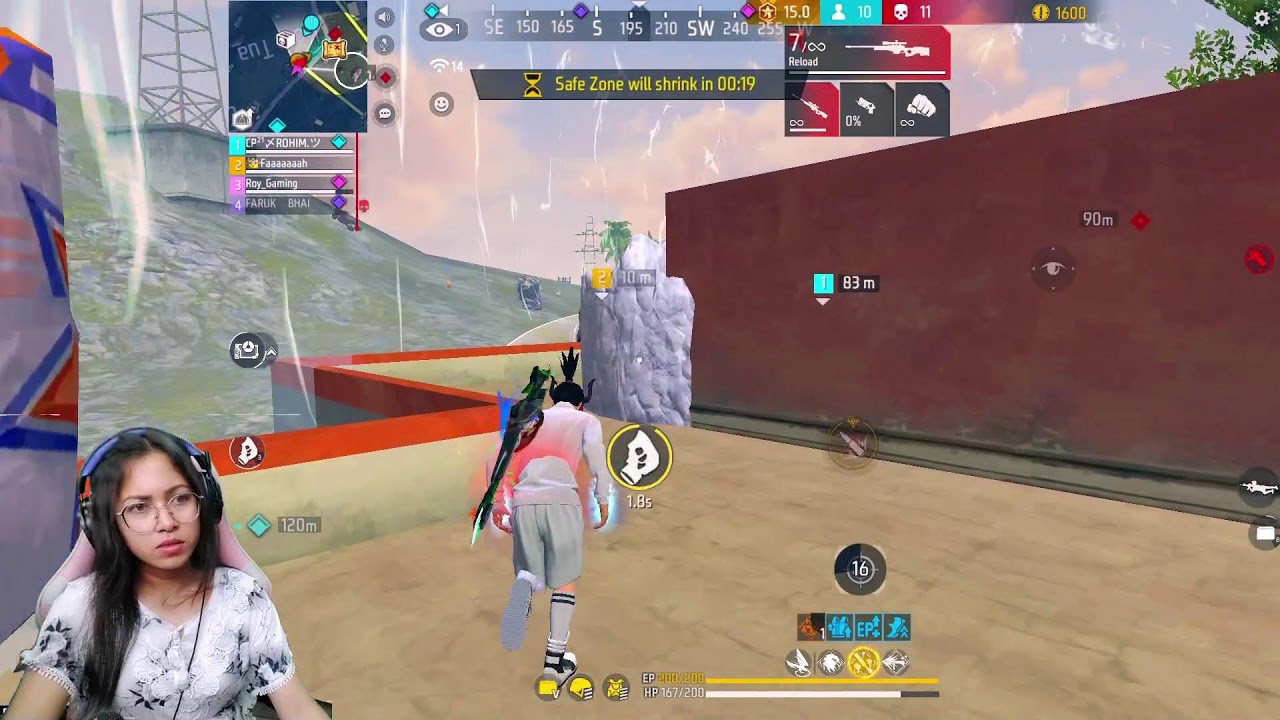 🔴 FREE FIRE LIVE | INSANE Rank Push 😈 | Road To GrandMaster | 20 Kill Challenge #roygaming