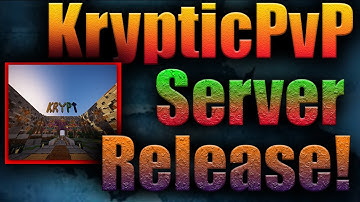 KryptFactions server Release Trailer! - Bosses, Custom Enchants, McMMO!