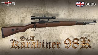 [Review] Karabiner 98 (Mauser K98) S&T 6mm Federdruck Luftgewehr Replik (Softair/Airsoft) - EN Subs