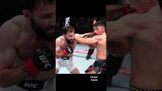 Gianni Vazquez responds in round two and javid Basharat winner#ufcvegas113#ufc