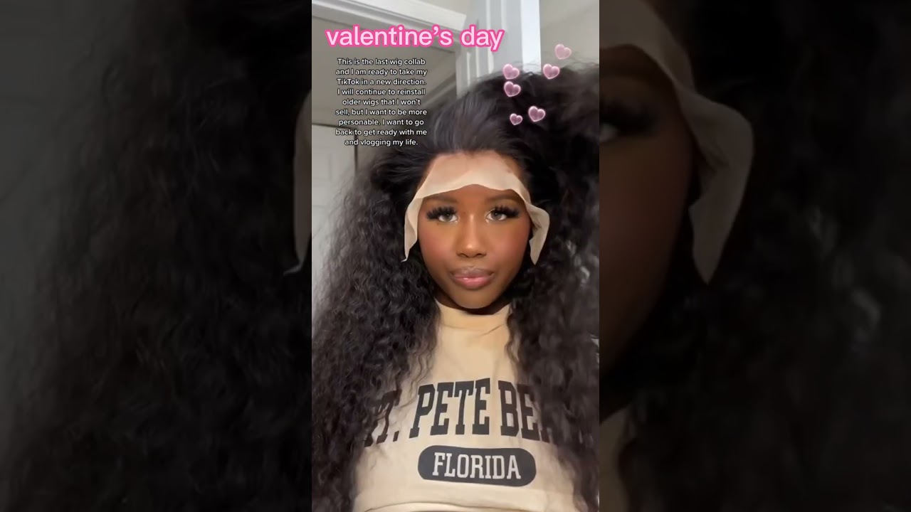 Valentine's day is now, babe sharing our Water Wave wigs