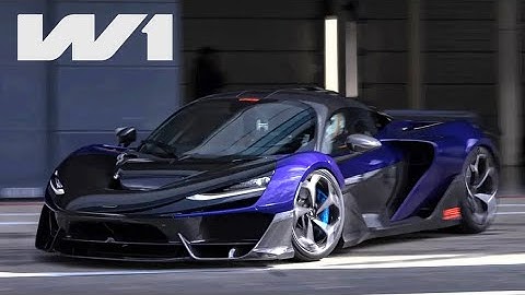 McLaren W1: Silverstone Dynamic Testing/The Fastest and Most Powerful Supercar in McLaren