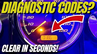 🔥🛠 How To Clear Harley Code & Quickly Diagnose the Problem #JustRideThatThing