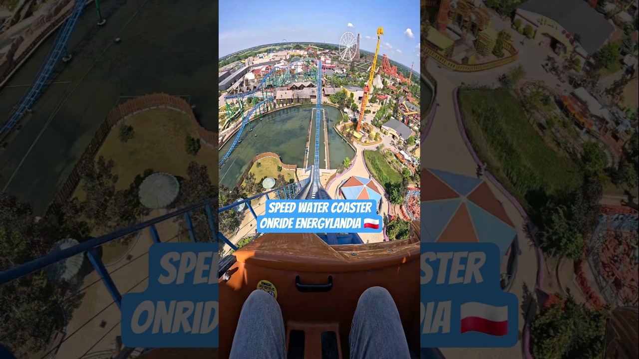 Speed Water Coaster Onride Energylandia 🎢🇵🇱 