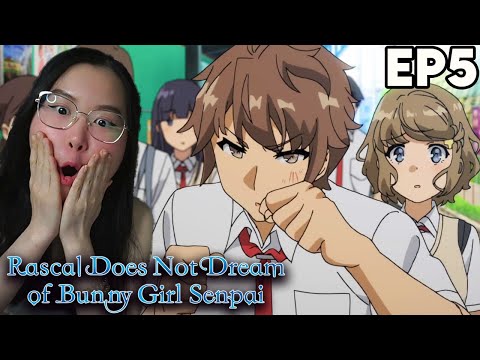 SAKUTA PROTECTS🔥 Rascal Does Not Dream of Bunny Girl Senpai Episode 5 REACTION