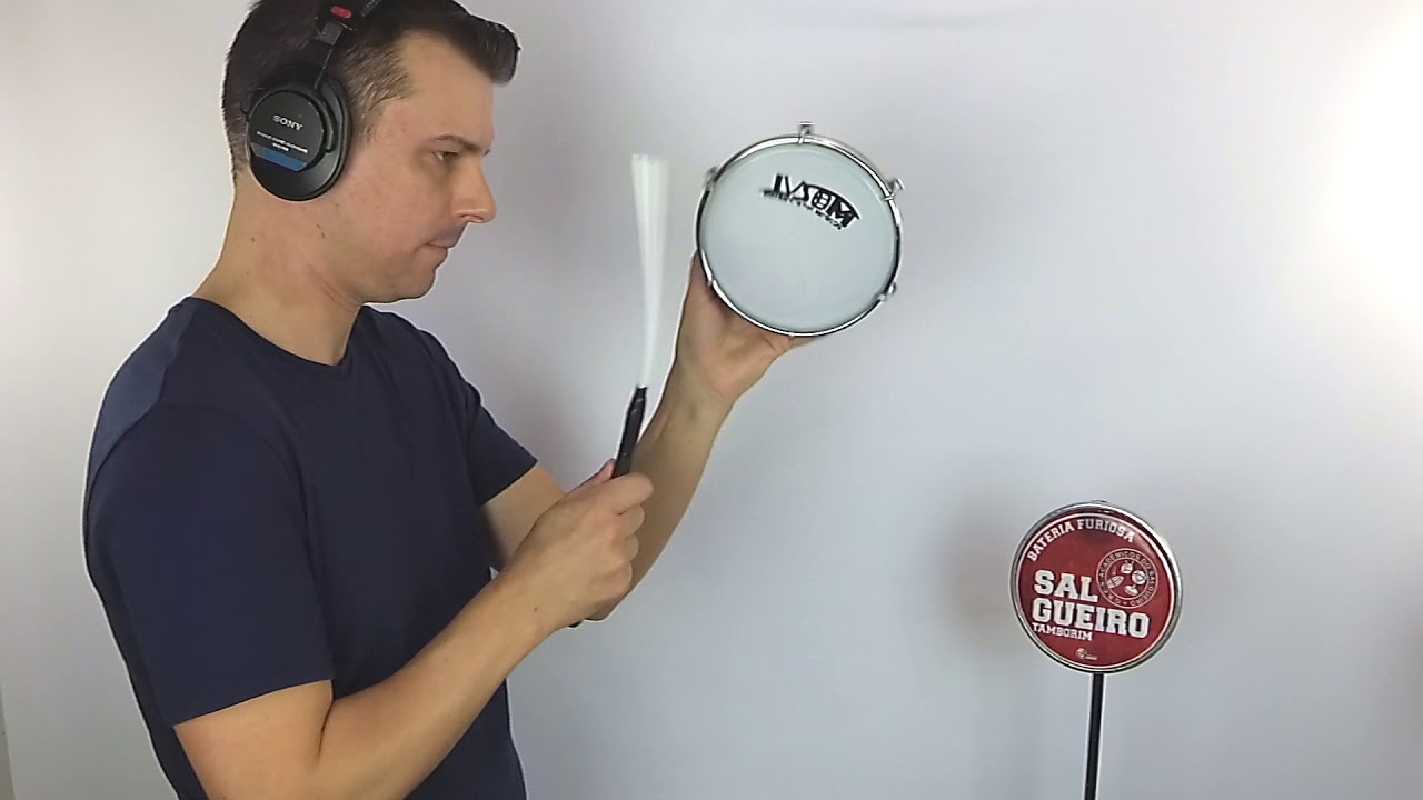 Salgueiro 2019 Tamborim Desenho with transcription