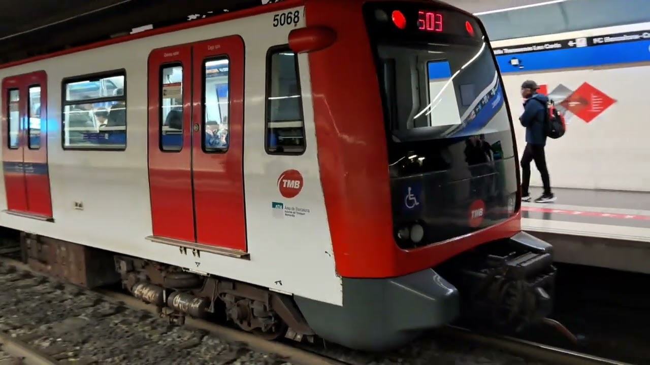 Metro de Barcelona: Trajecte / Trayecto entre Sants Estació i/y Collblanc i/y Cornellà Centre (L5)
