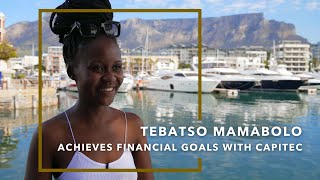 Details The Insider SA joins student Tebatso Mamabolo who kickstarts her financial bucketlist with Capitec Update
