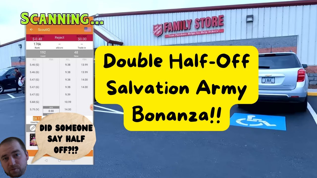 Double HalfOff Salvation Army Bonanza!! YouTube