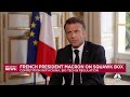 French President Emmanuel Macron: It&#39;s impossible to fix climate change without engaging with China