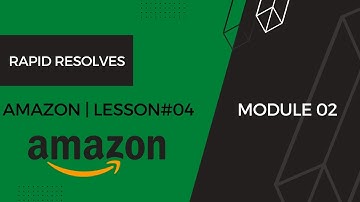 Amazon Sales | Module 02 | Lesson 04