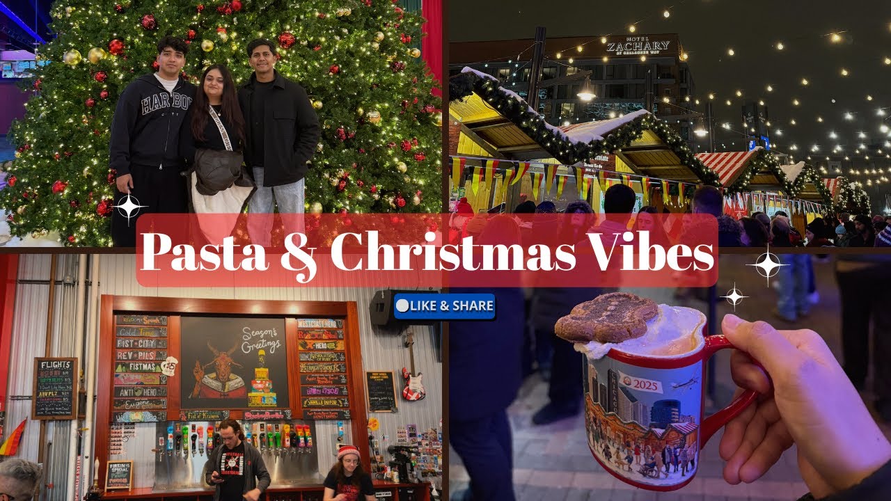 Pasta & Christmas Vibes ✨