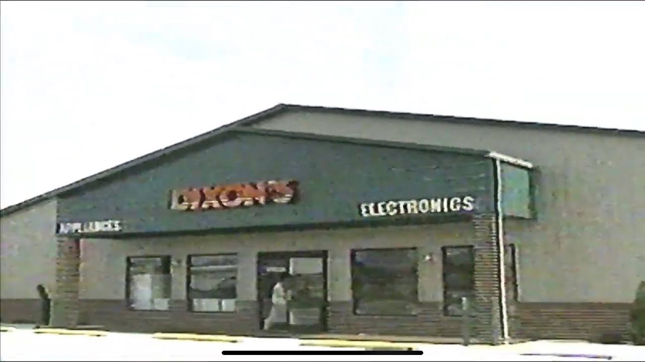 1997 Dixon's TV & Appliance Commercial Evansville IN YouTube