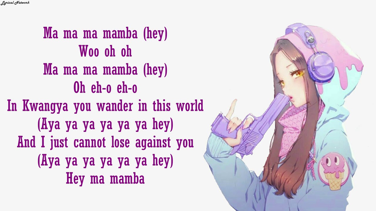 aespa 에스파 Black Mamba ENGLISH VERSION Lyrics YouTube