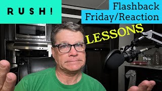 RC1 Reactions Flashback Friday:Reaction! Rush Lessons Lyric video