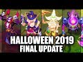 All New 2019 Halloween Skins Final Update Bewitching Miss Fortune Count Kassadin Witchs Blitzcrank