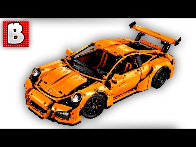 This Lego Porsche 911 GT3 RS Build Timelapse Is Insanely Entertaining