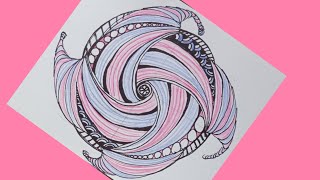 Sprial Tangle Pattern