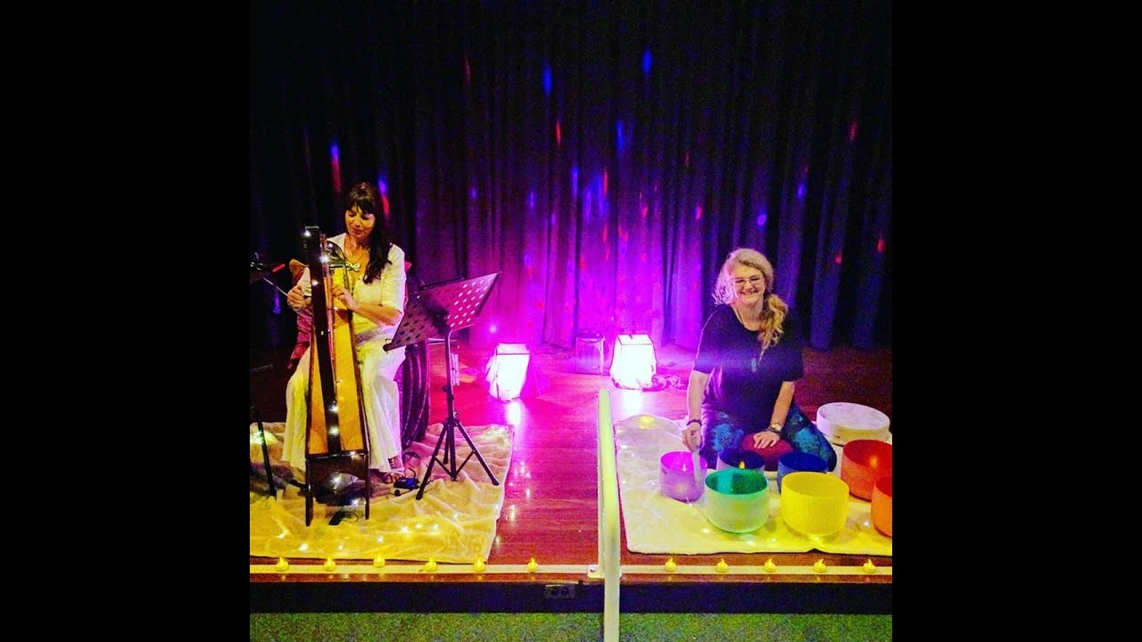 Harp Sound Music with Hang and Medicine Drum and Meditation - a Snippet