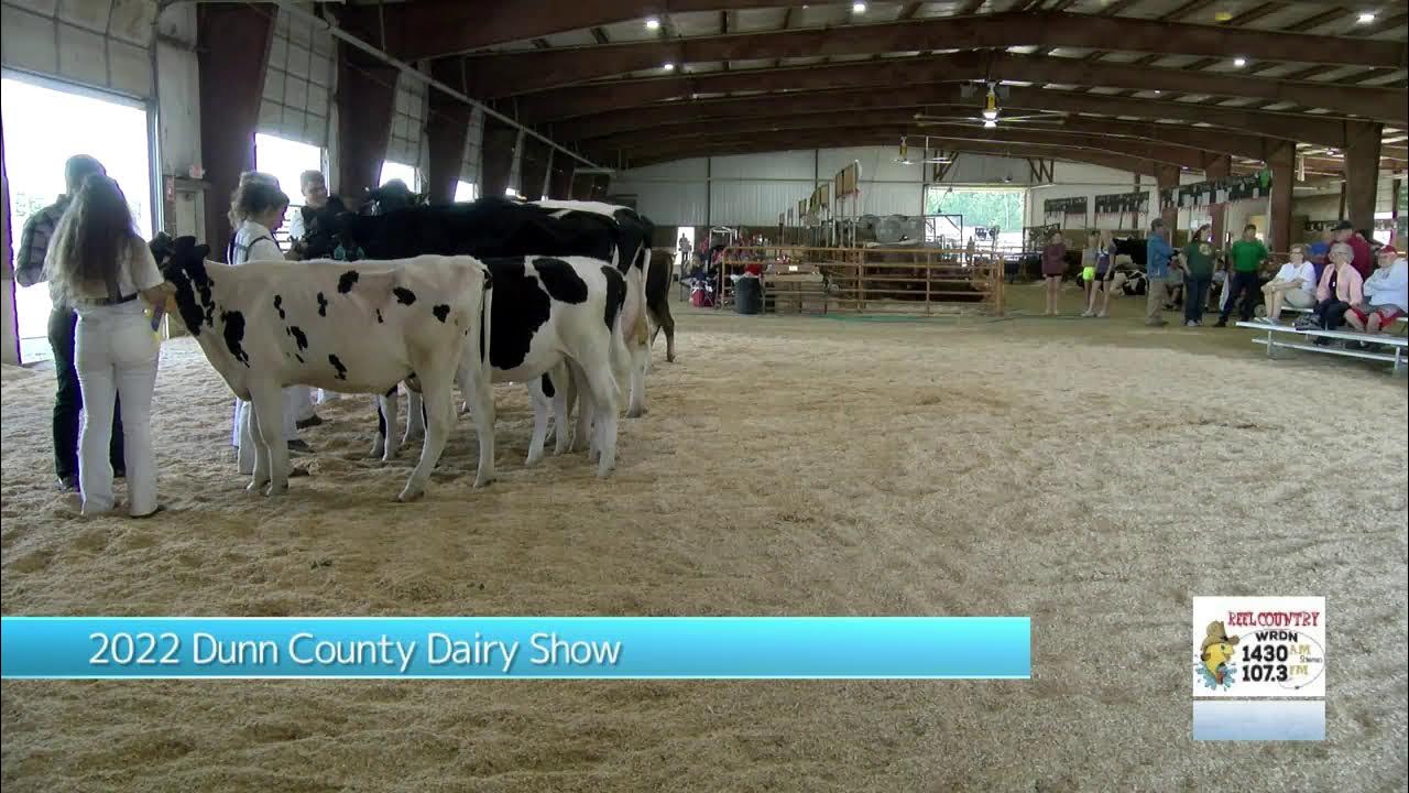 2022 Dunn County Dairy Show YouTube