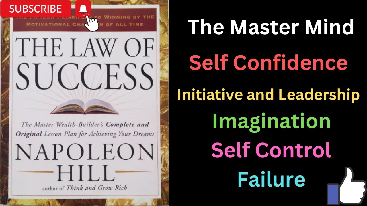 THE MASTER MIND | THE LAW OF SUCCESS | मास्टर माइंड | सफलता का नियम ...