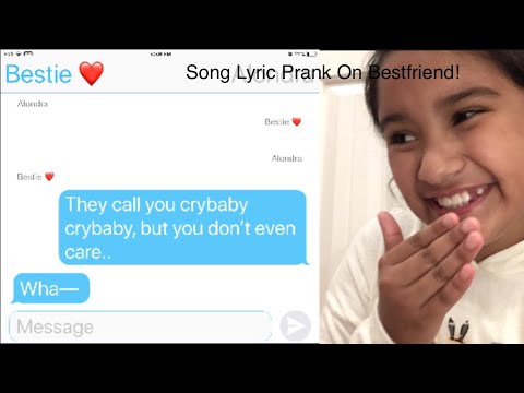 song-lyric-prank-on-best-friend!!