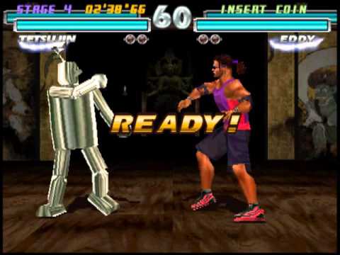 Tekken Tag 1 ( Arcade ) - Tetsujin / Jin Playthrough ( Apr 6, 2016 )