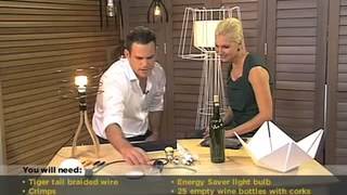 Martin Doller is a Cape Town based industrial designer specializing in contemporary bespoke lighting design. He created this eco-