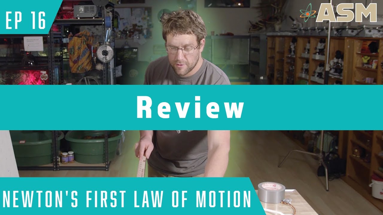Newton's 1st Law of Motion (216) Review
