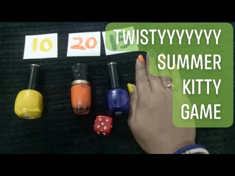Kitty game three 💅 nail paint according to numbers#10#20#25# summer party  - YouTube